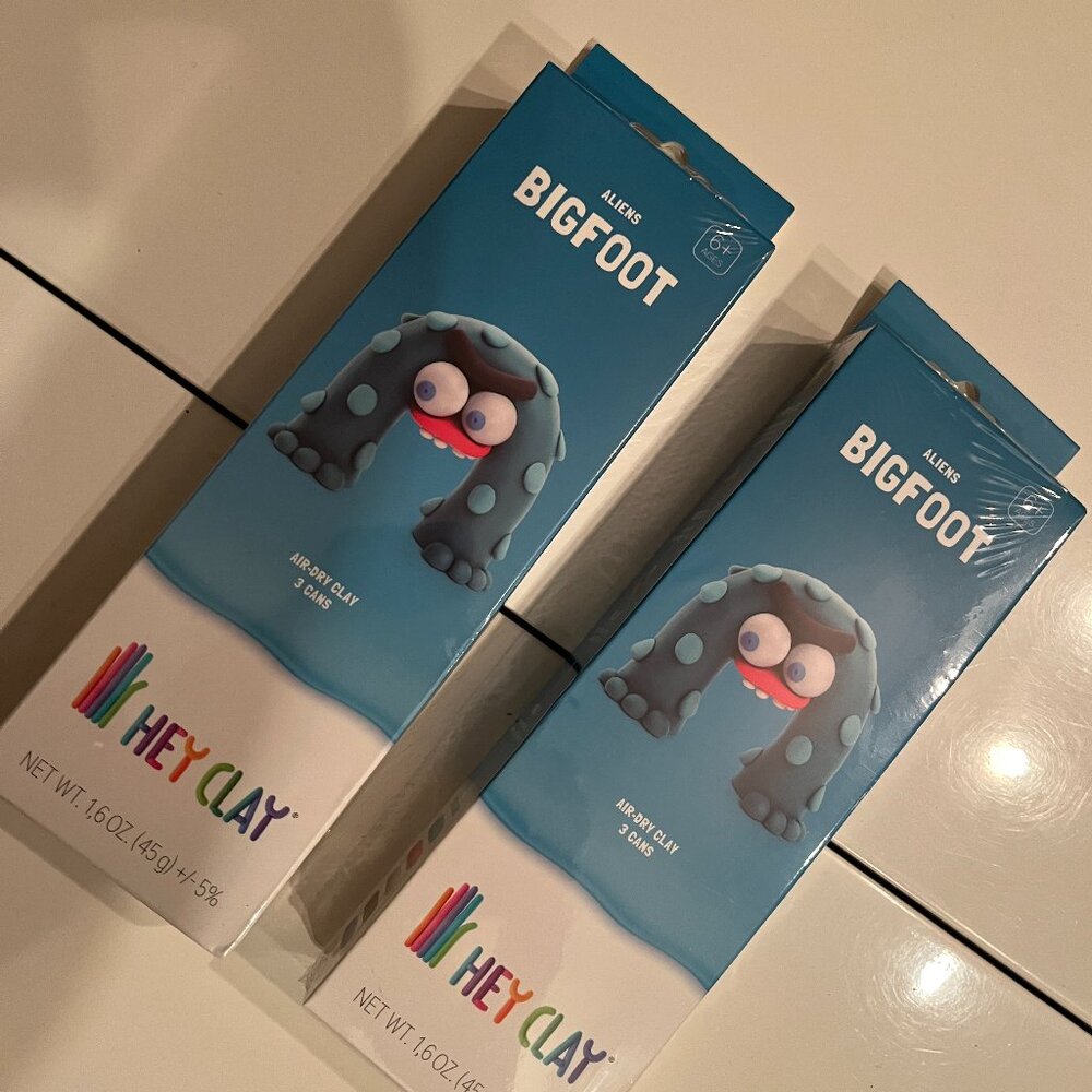 Modeling Clay - Hey Clay Alien‎ (set of TWO) - NEW